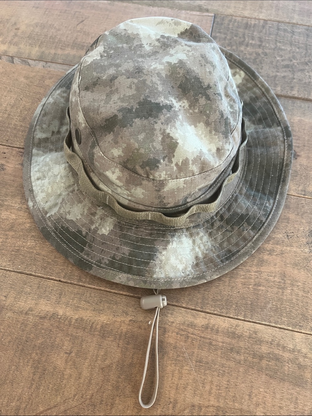 Men's Tru Spec Camo Boonie Hat - Olive/Tan